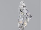a close up of a diamond cut diamond on a black surface