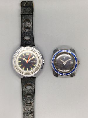 CODHOR, Montre d'homme vintage dite de plongée.