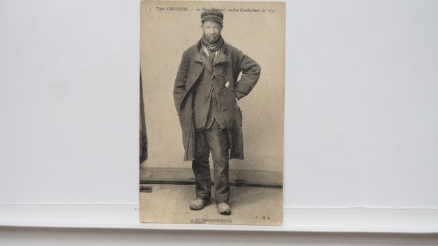 Types Creusois Le Père Chatard, ancien Combattant de 1870 (HM 4)....