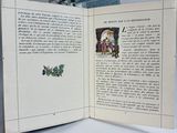 an open book with a picture of a man and a woman on it