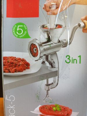 1 Hachoir manuel jack-5 de marque METALTEX - Photo 1