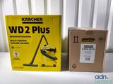 a box with a vacuum cleaner and a box with a vacuum cleaner
