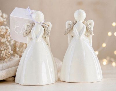 Lot de 48 jolis personnages anges hauteur 10cm