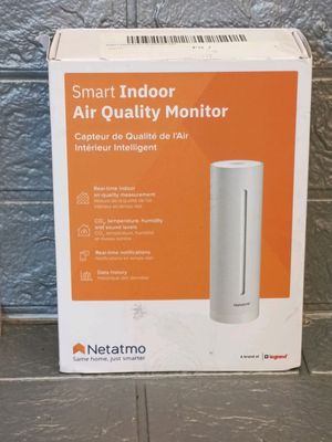 Capteur de qualité d' air intérieur NETATMO - Retour client test allum - Photo 1