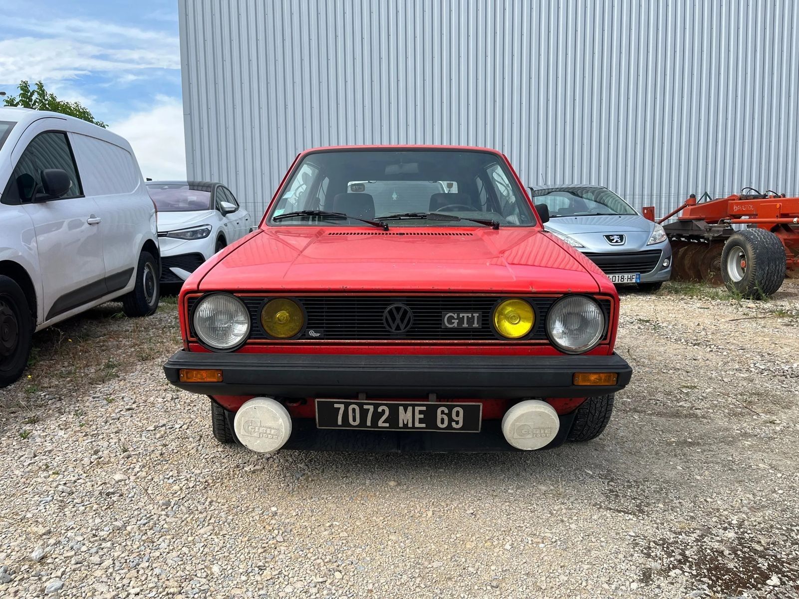 VW Golf GTI - n° 7072 ME 69 - du 21.