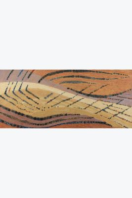 an image of a painting of a wave pattern on a white background