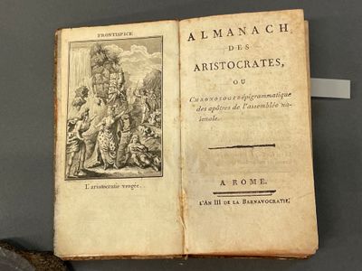 Almanach des aristocrates, ou chronologie épigrammatique des…