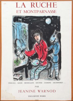 Couverture de l'édition de 1997 de *La Ruche et Montparnasse* de Jeanine Warno