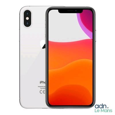 Apple iPhone X 64 Go argenté