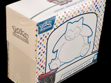 a cardboard box with a picture of a cat on it