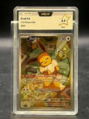 une image d'une carte Pokémon dans un étui en plastique