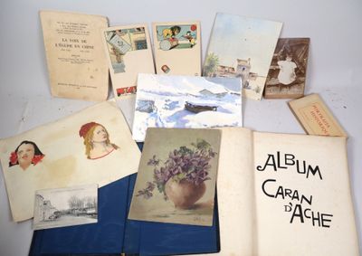 a lot of old books that are on a table