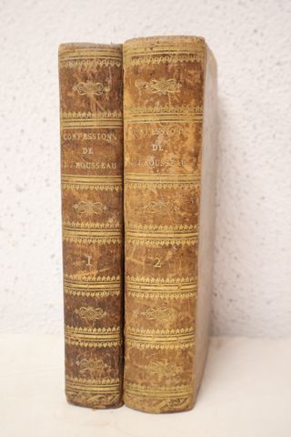 ROUSSEAU J.J. : Les confessions suivies des rêveries du Promeneur...