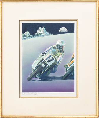 Gérard GANTOIS (1925-2025), "Le Triangle des Bermudes", goua…