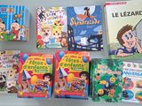 beaucoup de livres pour enfants sur la table