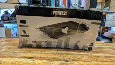 a box that is sitting on a table in a room