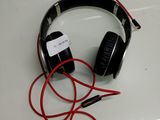 a pair of headphones that are on a table