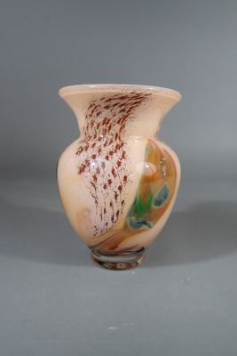 Verrerie d'art de Kaysersberg. Vase de forme balustre en ver…