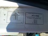 a close up of a label on the side of a vehicle