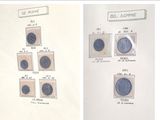 trois photos issues d'une série illustrant différents types de papier toilette