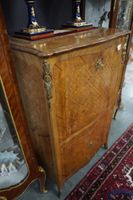 secrétaire haut en marqueterie - H : 127 cm - largeur : 80 c… (photo 4)