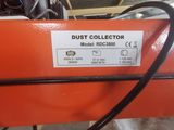 a close up of a rust collector label on the side of a machine