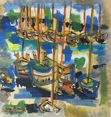 de nombreux bateaux qui restent dans l'eau