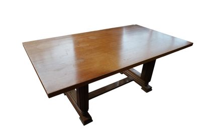 Maxime OLD (1910-1991) Attribué à Table rectangulaire en aca…