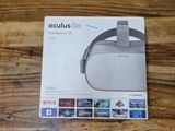 a box of oculuss go virtual reality headset on a wooden table