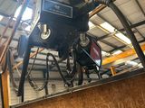 a machine that is sitting on top of a ramp