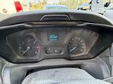 the dashboard of a car with a clock and a dash board