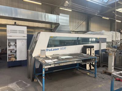 Table de découpe laser poinçonneuse TRUMPF TruLaser 5030, 20…