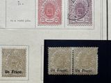 several different types of stamps are on a piece of paper