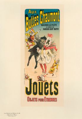 an image of a poster for the movie jouets