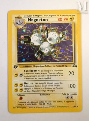 a close up of a card with a picture of a space station