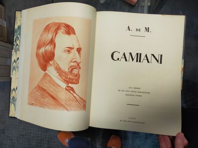 [CURIOSA] - MUSSET (A. de). Gamiani.