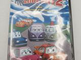 a close up of a dvd case with cartoon cars on it