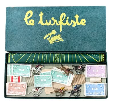 JEU DE SOCIETE LE TURPHISTE, un des jockeys accidenté. - Photo 1