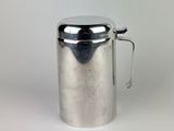 an image of a silver coffee pot on a white background