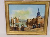 une image d'un tableau sur le mur d'un bâtiment