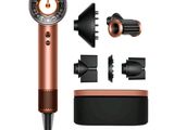an image of a hair dryer is shown with a hair clipper