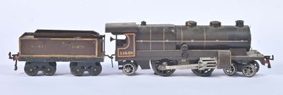 a toy train that is sitting on a white surface