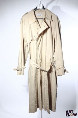 YVES SAINT LAURENT - Trench-coat long à double boutonnage et…