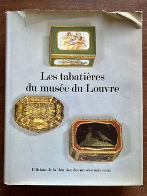 la couverture du livre « Les Tabateres du musée du Louvre »