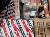 a box full of assorted items sitting on the floor