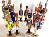 a lot of toy soldiers that are standing in a circle