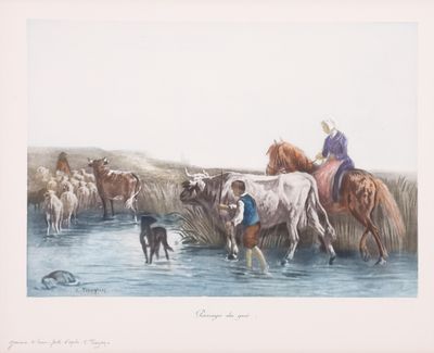 Constant TROYON (1810-1865), d'après