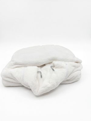 Hamac de radiateur pour chat - Peluche blanche douce - Struc…