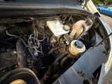a car engine that has a lot of water in it