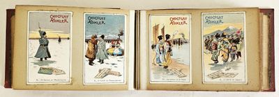 CHOCOLAT / Petit album de 50 images illustrées de Maisons de…